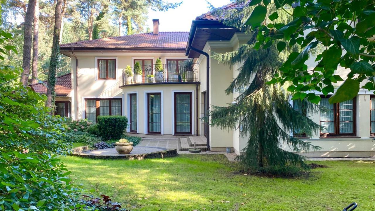Luxury Villa Indoor Pool Warsaw Magdalenka Екстериор снимка