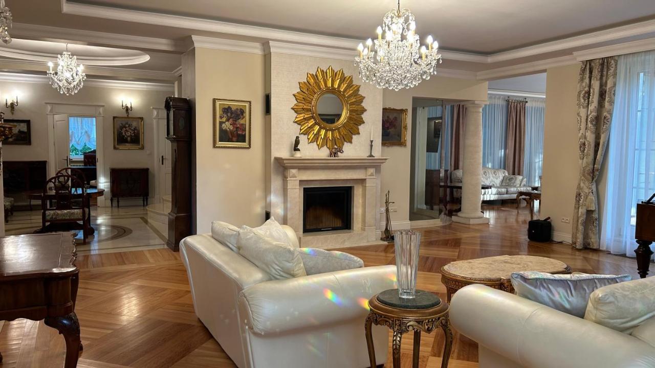 Luxury Villa Indoor Pool Warsaw Magdalenka Екстериор снимка