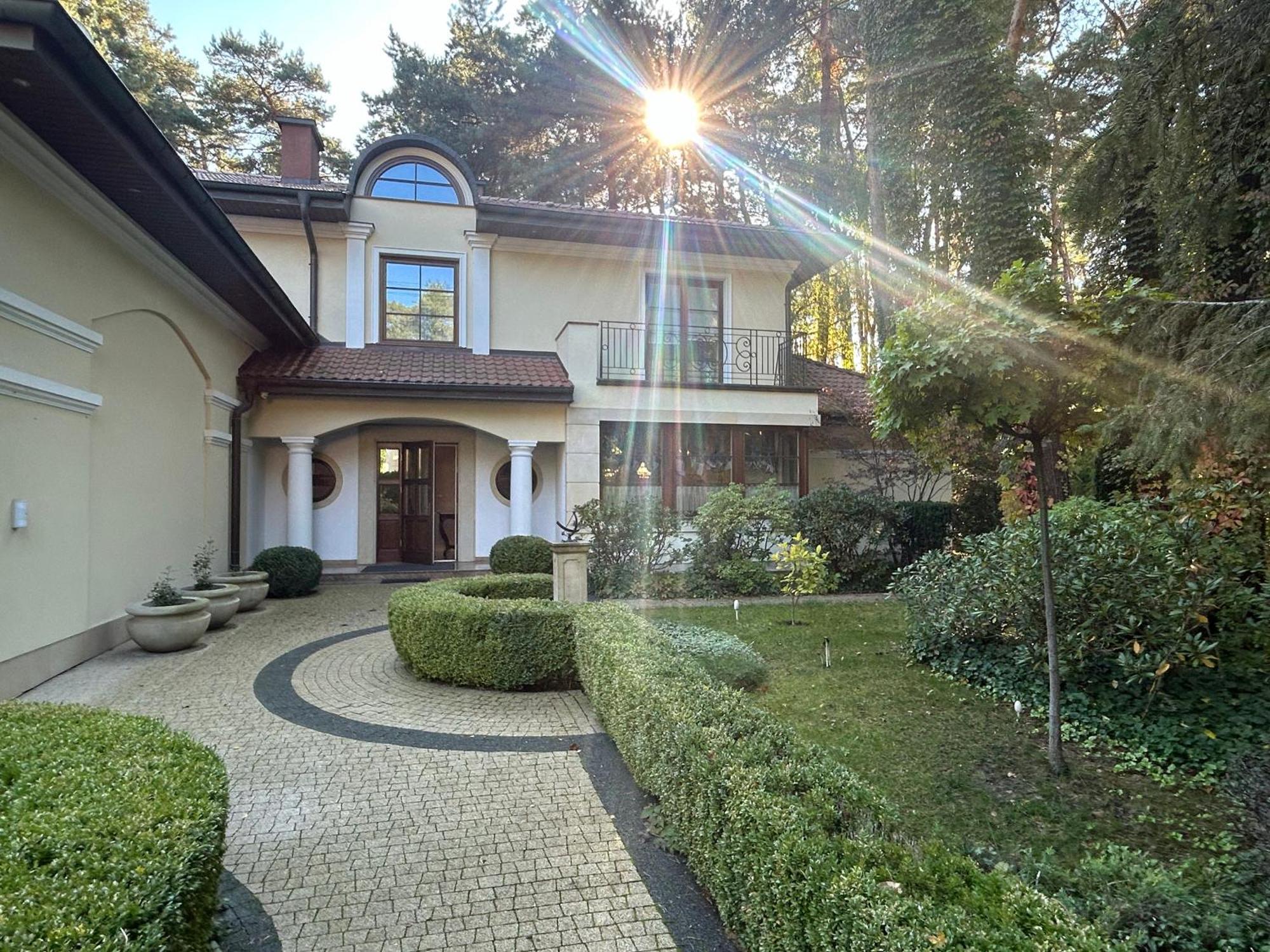 Luxury Villa Indoor Pool Warsaw Magdalenka Екстериор снимка